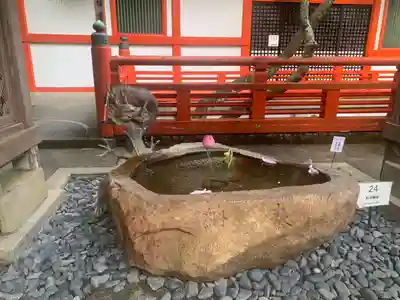 鞍馬寺の手水舎
