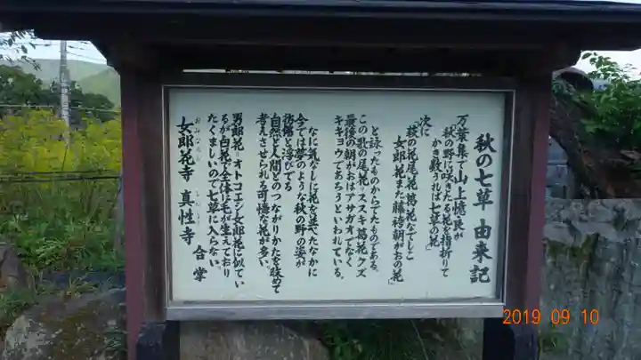 真性寺の歴史