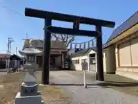 朝里神社の鳥居