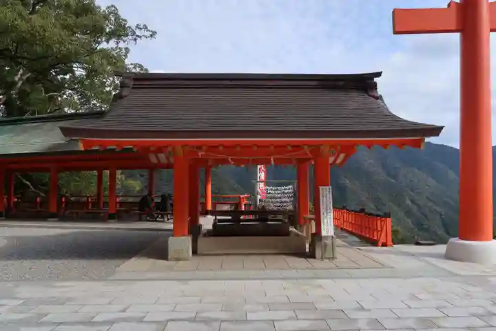 熊野那智大社の手水舎