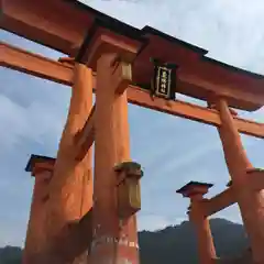 厳島神社の鳥居