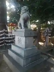 中目黒八幡神社の狛犬