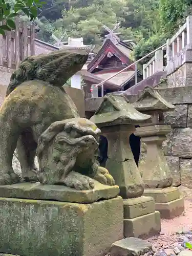 美保神社の狛犬