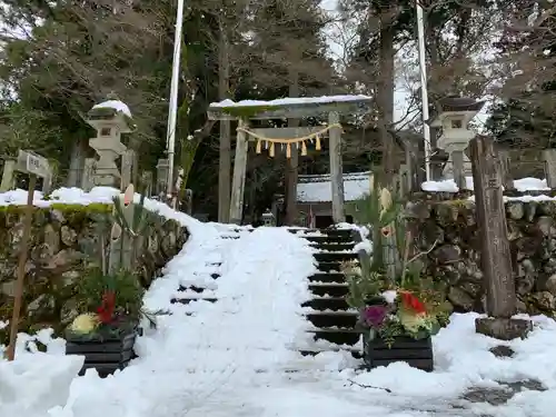 華厳寺の鳥居