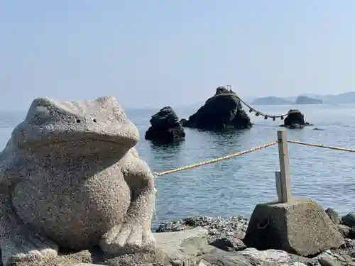 二見興玉神社の狛犬