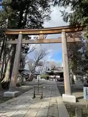 武水別神社の鳥居