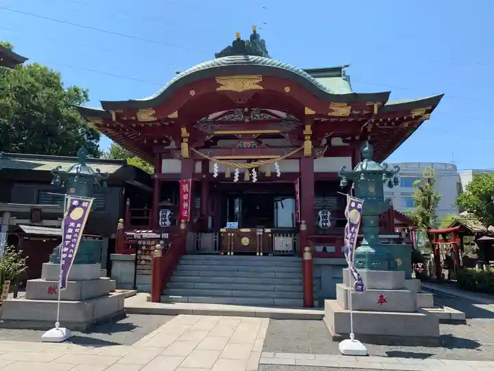 羽田神社の本殿・本堂