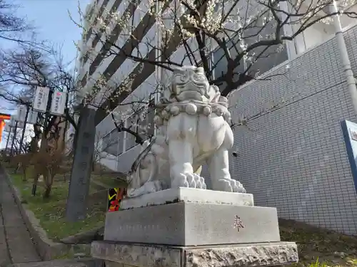 榴岡天満宮の狛犬