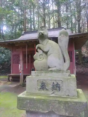 玉藻稲荷神社の狛犬