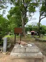 菅原神社の像