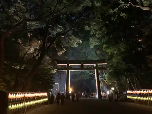 明治神宮の鳥居