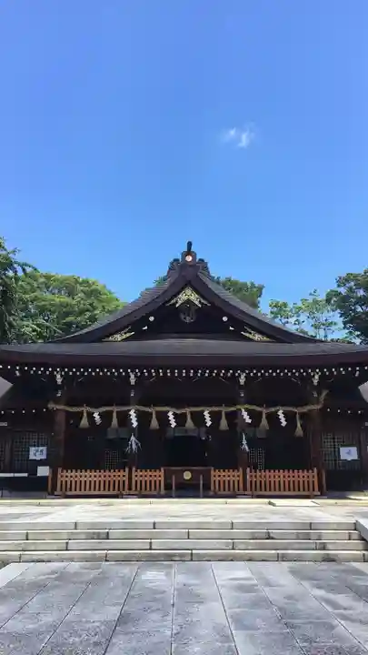 長野縣護國神社の本殿・本堂