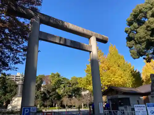 靖國神社の鳥居