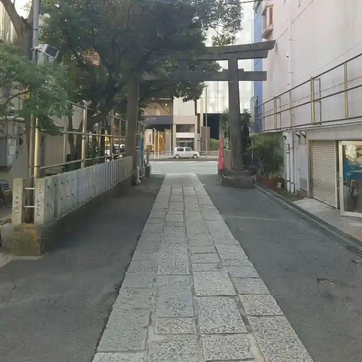 御田八幡神社の鳥居