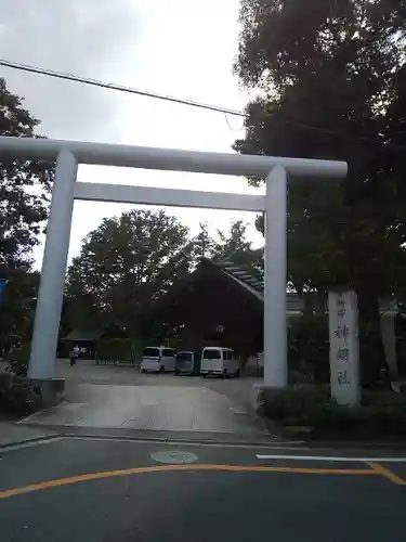 所澤神明社の鳥居