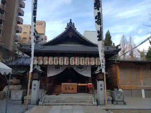 空鞘稲生神社の本殿