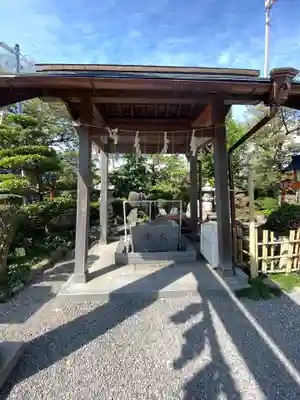 尾張猿田彦神社の手水舎