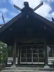 茂平沢神社の本殿