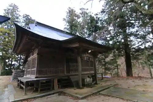 天日鷲神社の本殿