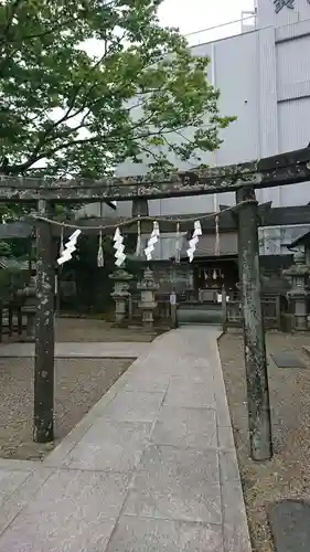 御釜神社の鳥居