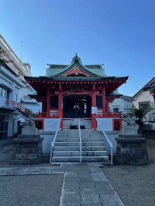 小谷野神社の本殿・本堂