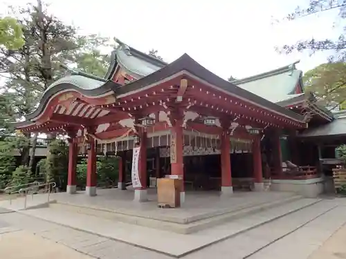 越ヶ谷久伊豆神社の本殿