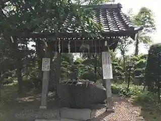 千勝神社の手水舎