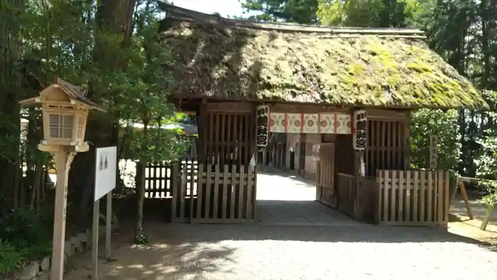 常陸國總社宮の山門・神門