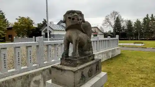 美瑛神社の狛犬