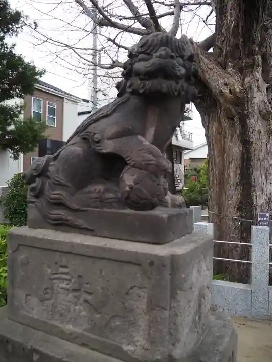高木神社の狛犬