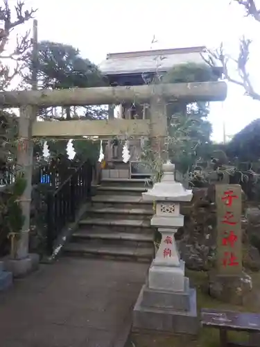 子之神社の鳥居