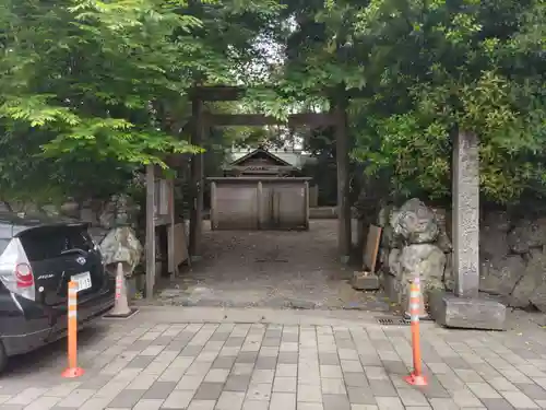 箕曲中松原神社の鳥居