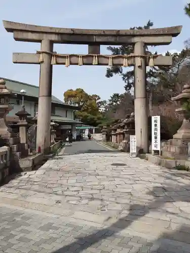 浅澤社（住吉大社末社）の鳥居