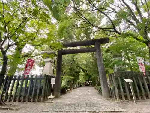 山内神社の鳥居