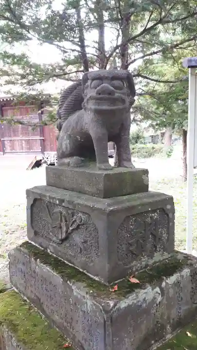 永山神社の狛犬