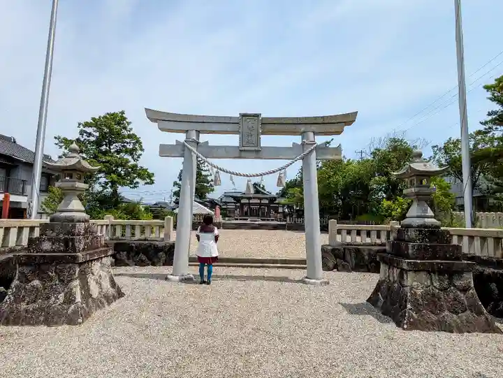 八幡神社(伊保町)の鳥居