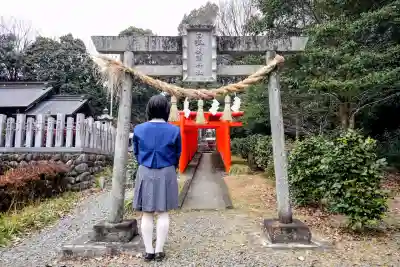 松原神社の鳥居