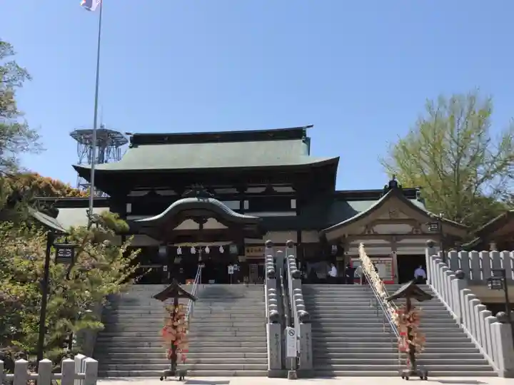 伊豫豆比古命神社の本殿・本堂