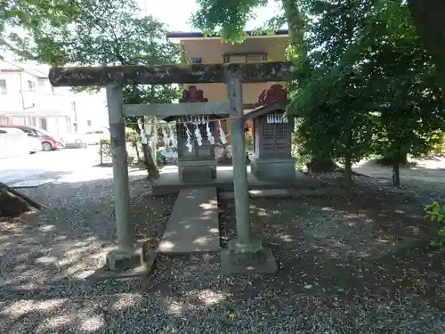 諏訪神社の鳥居