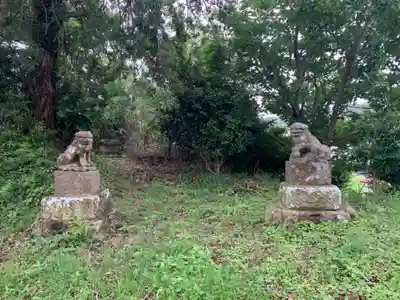 八幡神社の狛犬