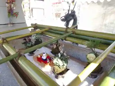 草津八幡宮の手水舎