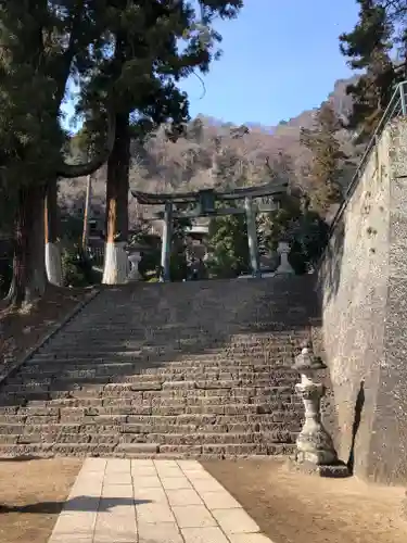 妙義神社の鳥居