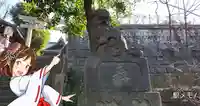 西向天神社の狛犬