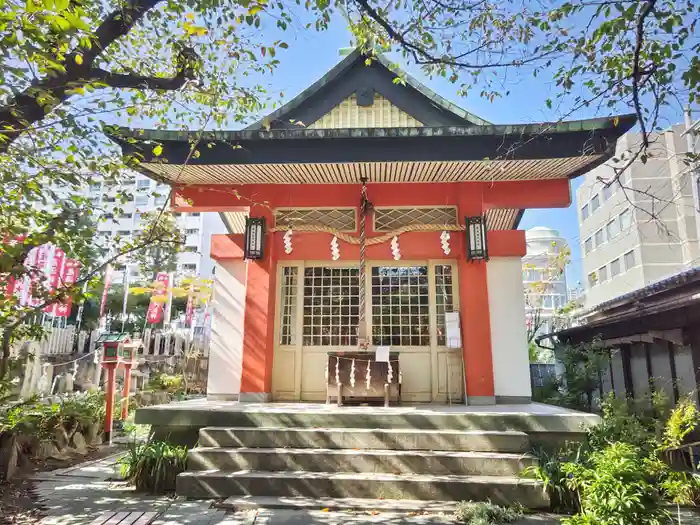 産湯稲荷神社の本殿