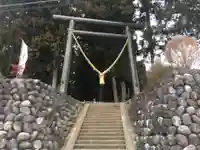 健武山神社の鳥居