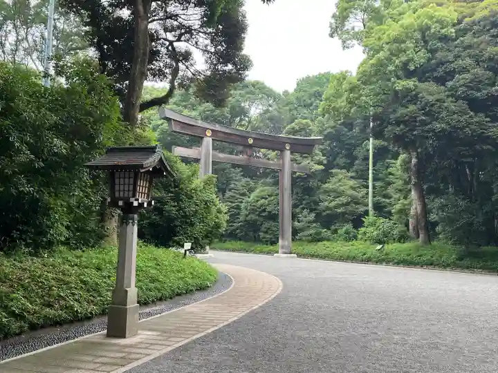 明治神宮の鳥居