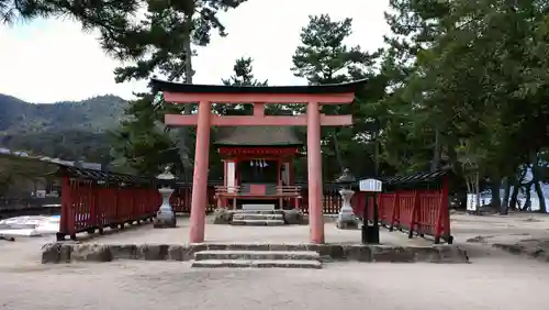 清盛神社の鳥居