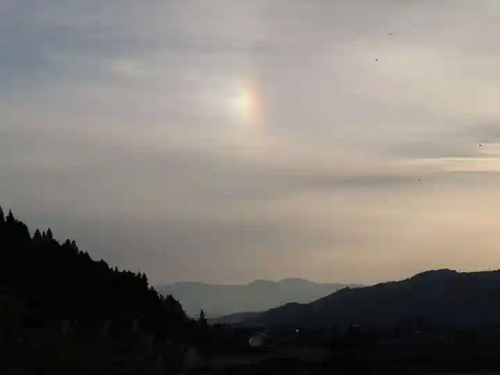 諏訪神社の景色