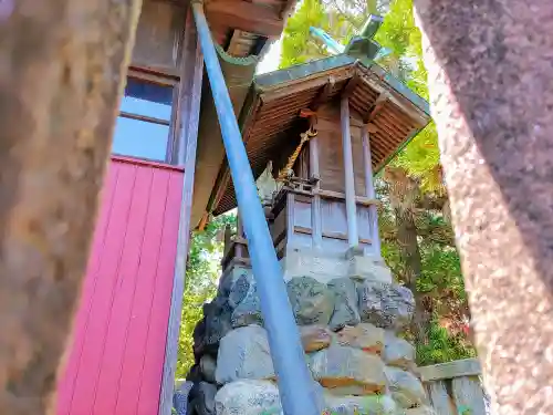 神明社（開明東沼）の本殿