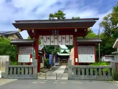 五方山熊野神社の山門・神門
